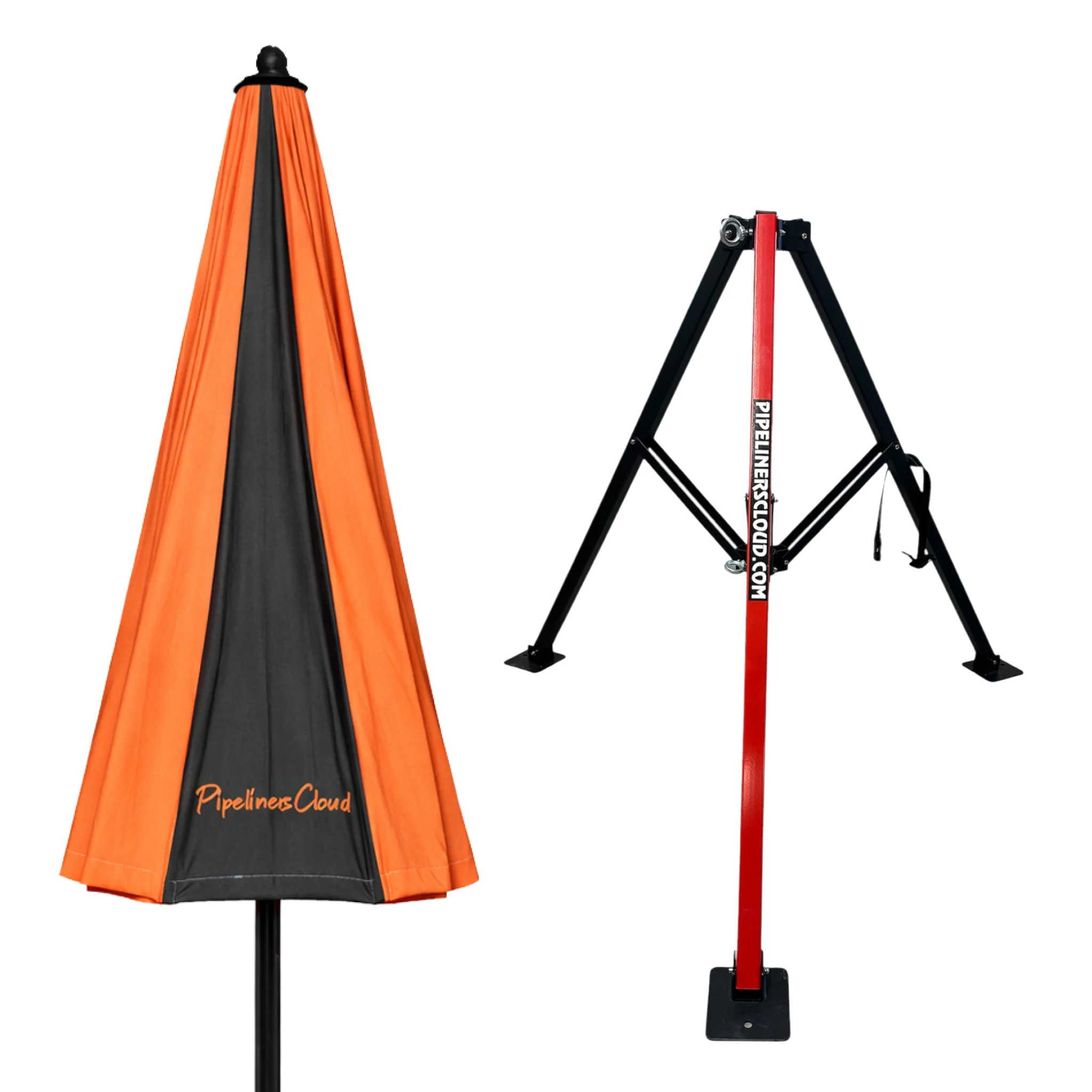 10' Umbrella & Tri-Pod Stand Set - Image 3
