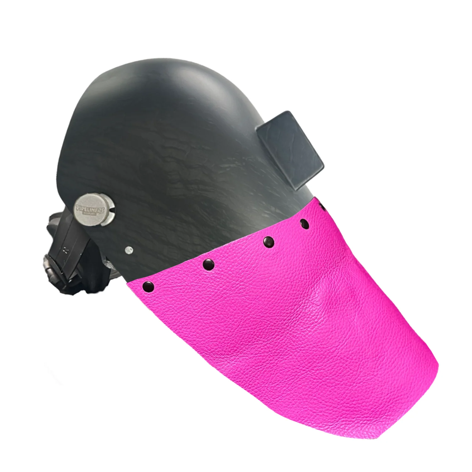 Corn Silk Carbon Fiber Chopped Bottom Leather Welding Hood - Image 22