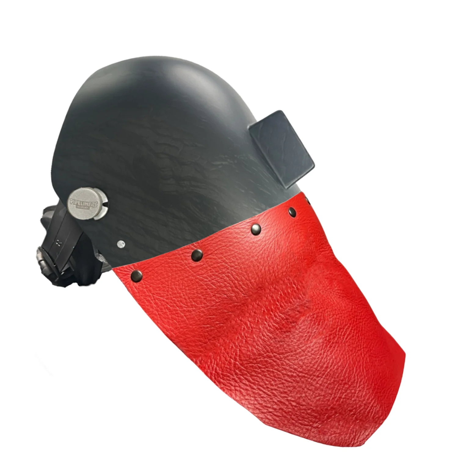 Corn Silk Carbon Fiber Chopped Bottom Leather Welding Hood - Image 29