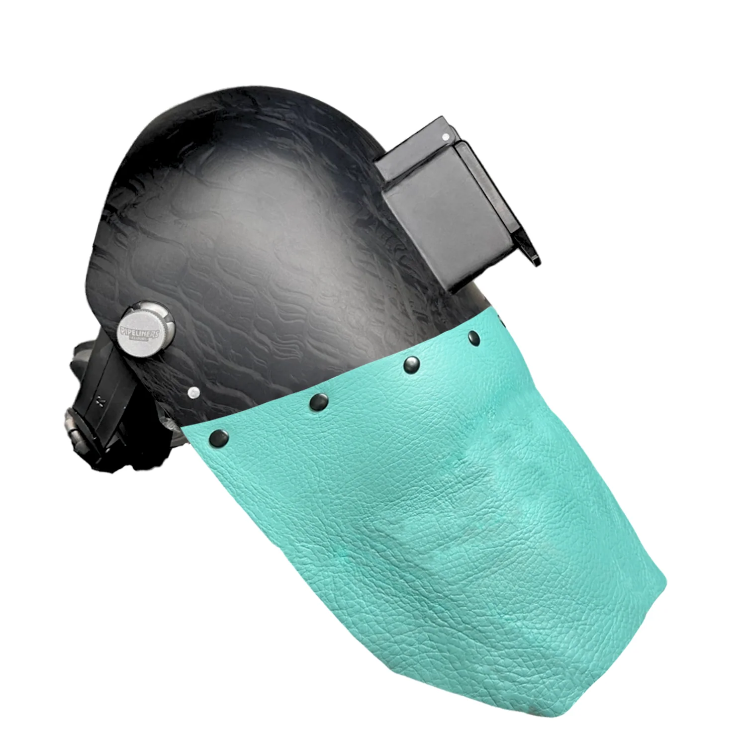 Corn Silk Carbon Fiber Chopped Bottom Leather Welding Hood - Image 41