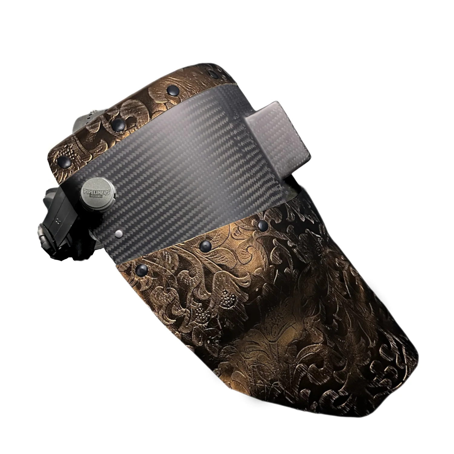 Chopped Top & Bottom Carbon Fiber Welding Hood - Image 38