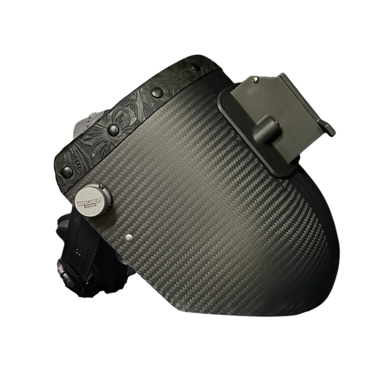Chopped Top Carbon Fiber Welding Hood - Image 32