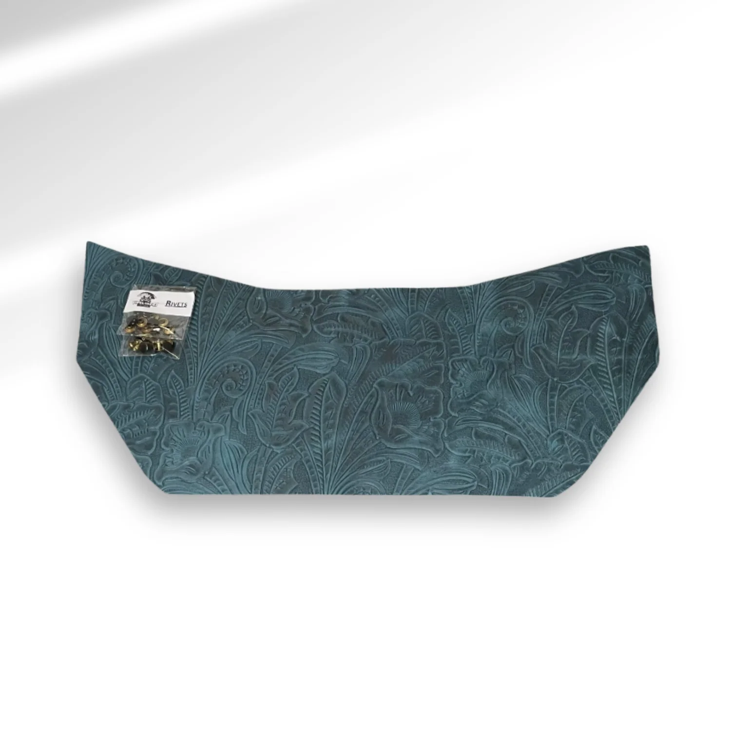 Leather Bottom Bib Floral - Image 3