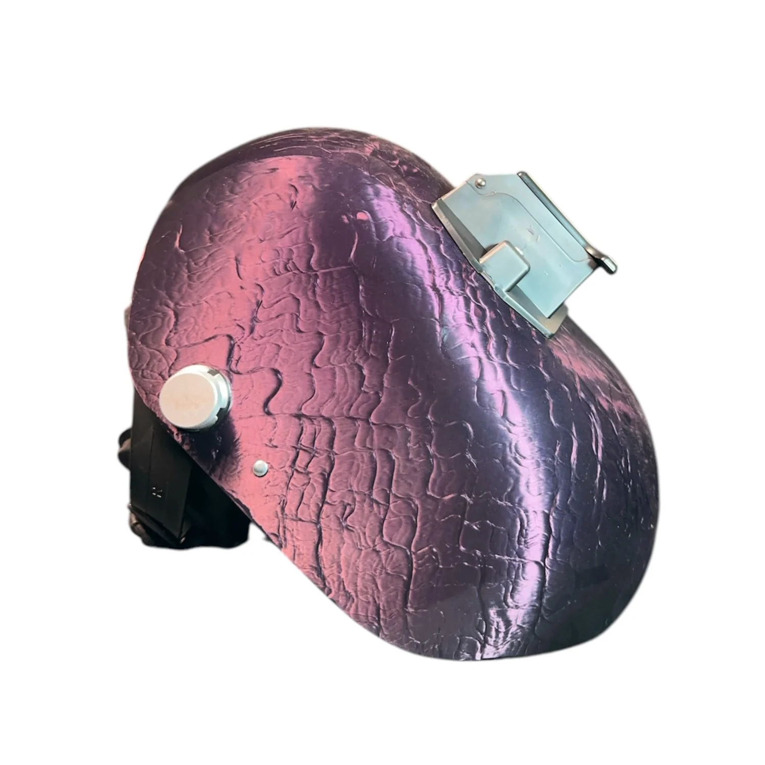 Sugar Scoop Candy Corn Silk Carbon Fiber Welding Hood - Image 3
