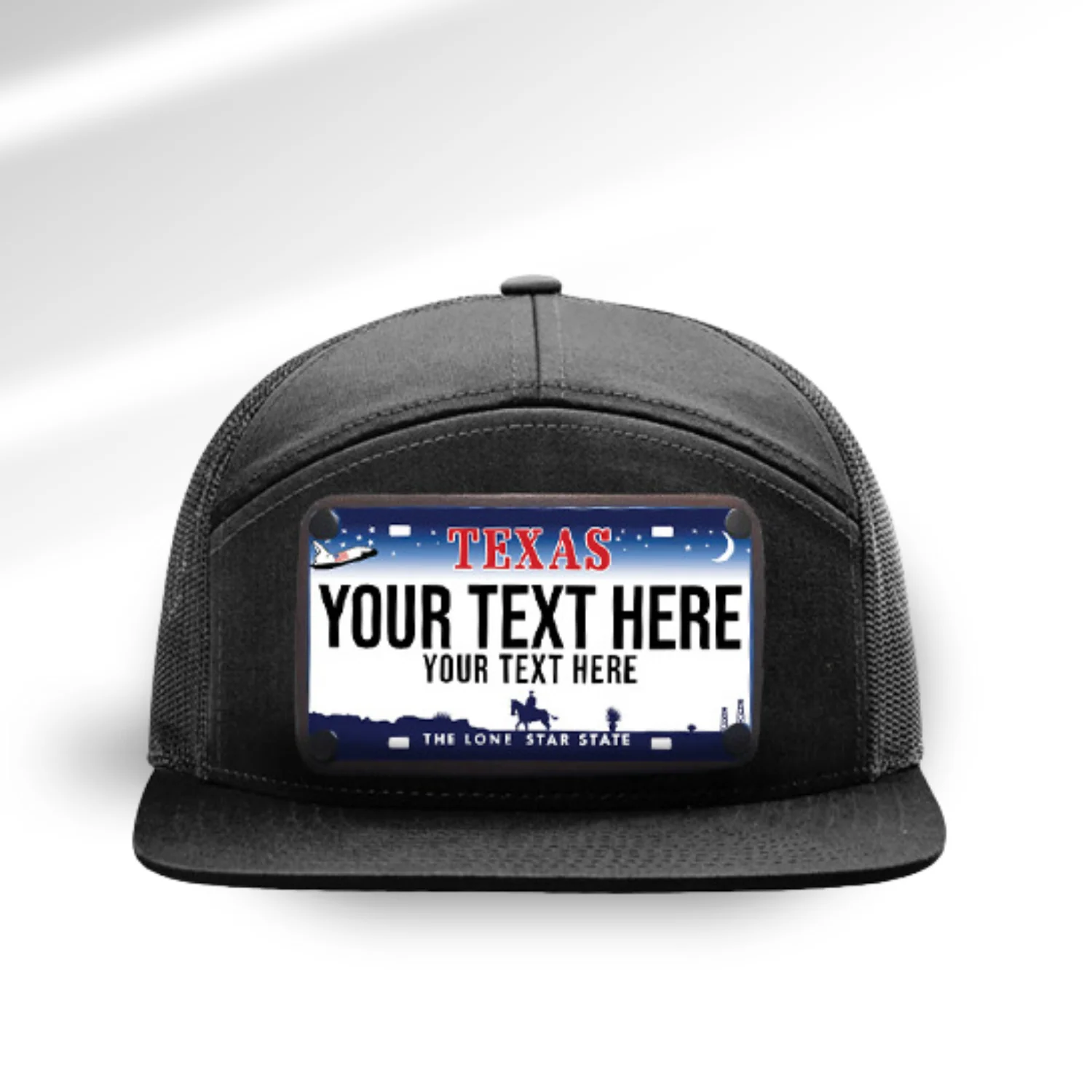 Texas Blue License Plate Hats - Image 19