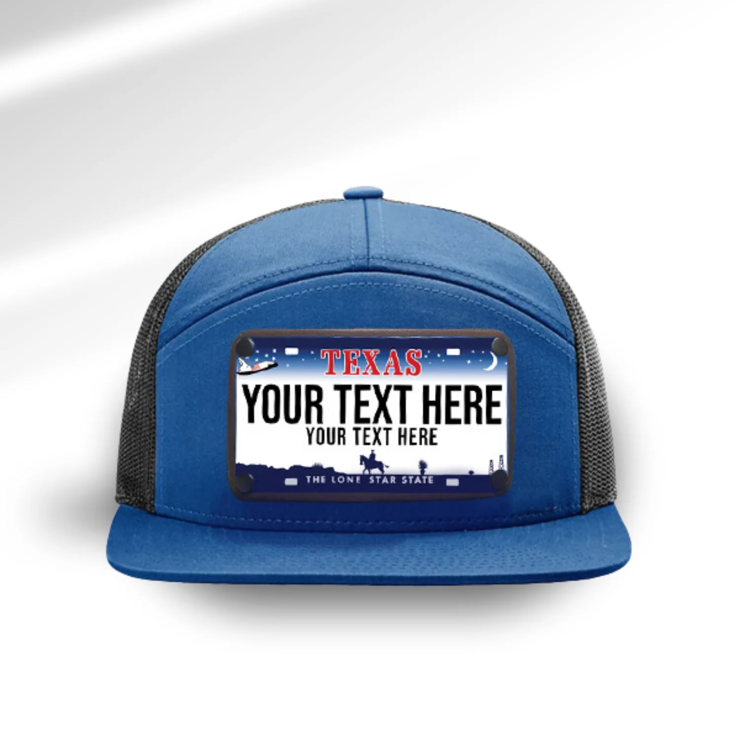 Texas Blue License Plate Hats - Image 20