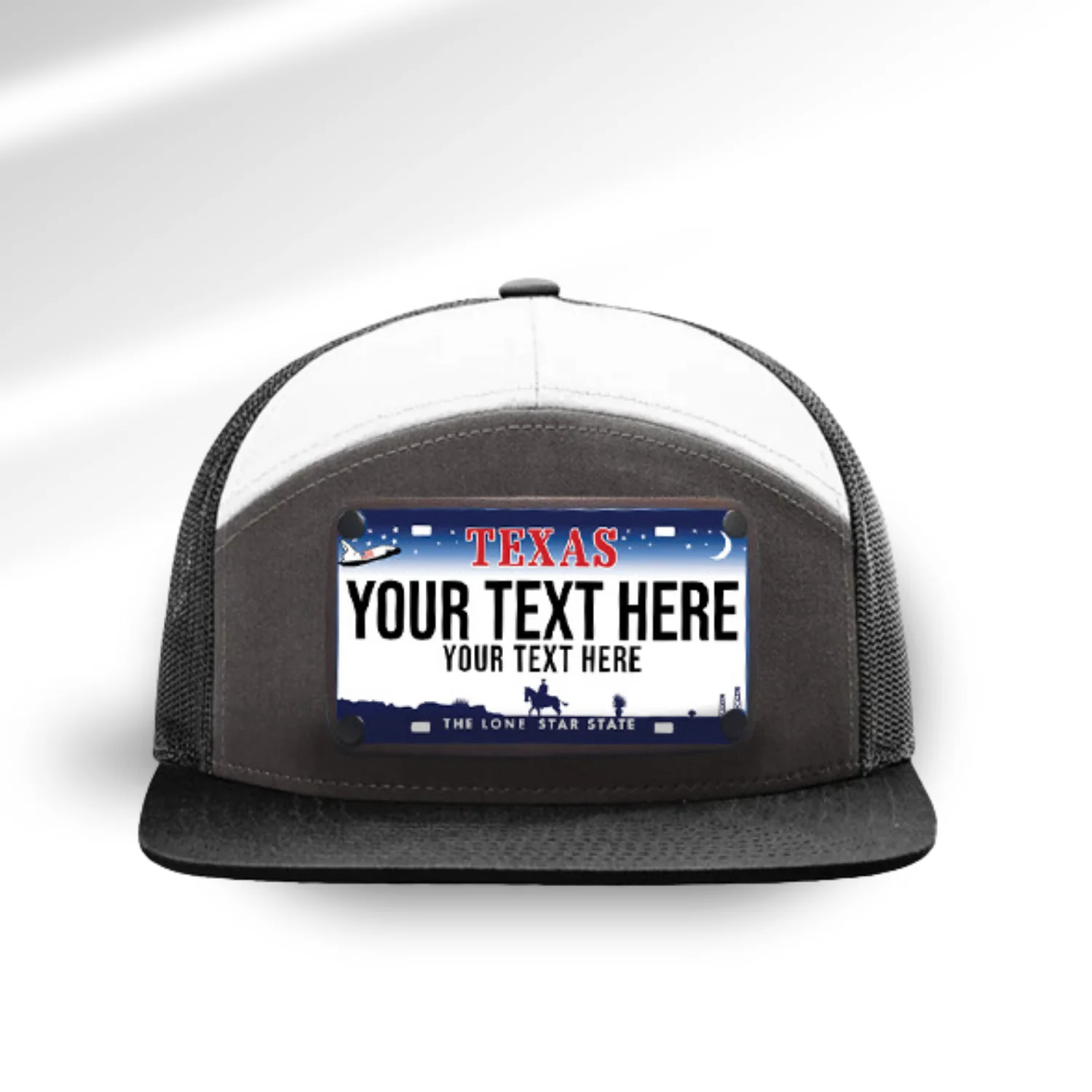 Texas Blue License Plate Hats - Image 7