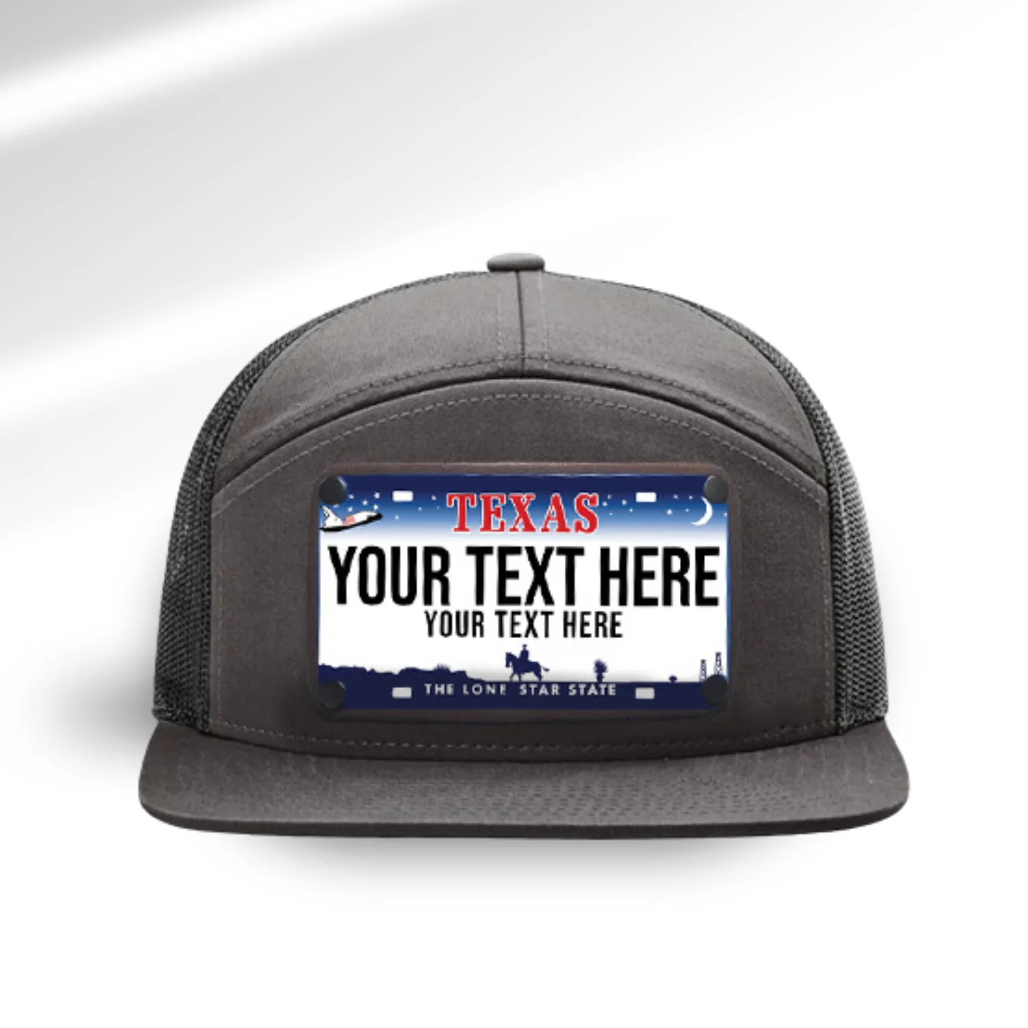 Texas Blue License Plate Hats - Image 8